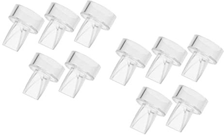 JOINPAYA 10pièces Accessoires De Tire-lait De Valves Anti-retour Pour Allaitement Compatible Tire-laits Manuels Matériau Sûr Et Pratique Pour Mamans