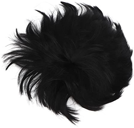 Men Short Toupee, Beautiful Shape, Comfortable to Use, High Temperature Synthetic Hair, for Parties, Halloween, Cosplay