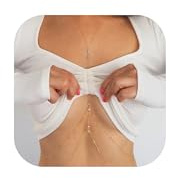 Kroppskedja smycken för kvinnor lager kristall strass BH kedja boho sexig bikini midjekedjor för kvinnor trendig 2025, Metall, Ingen ädelsten