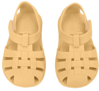 Monnëka Sandales de Plage pour Bébé avec Velcro Légères Enfants | Sandales aquatiques bébé avec fermeture velcro. Flexibles, légères et à séchage très rapide. Pour plage et piscine en été.