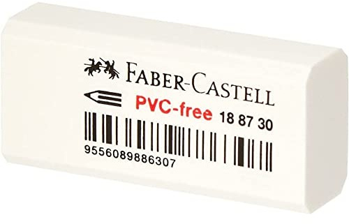 FABER-CASTELL Gomme plastique 41x18x11mm 7086-30 à l'unité