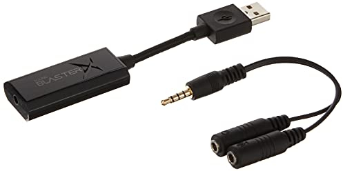 Creative Sound BlasterX G1 7.1 Portable HD Gaming USB DAC and Sound Card (70SB171000000)