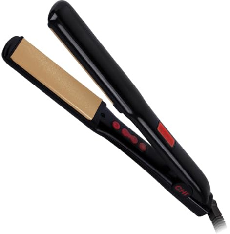CHI G2 Titanium Infused Ceramic 1.25 Flat Iron Hair Straightener, Digital Temperature Control, Color-Coded Heat Settings for All Hair Types, Fast Heat-Up & Smooth Frizz-Free Finish