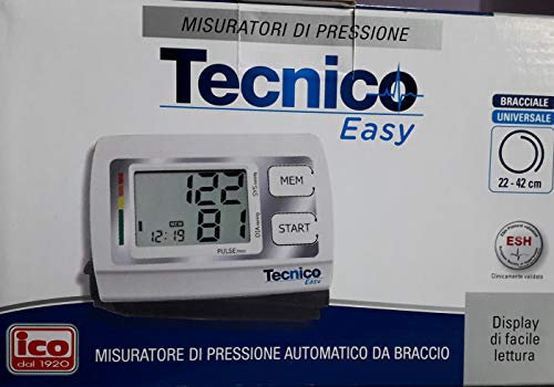 Tecnico Easy Misuratore Di Pressione Automatico Da Braccio Larghezza 22-42cm