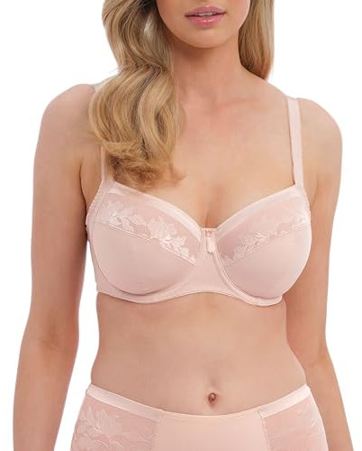 Fantasie Women's Illusion Underwire Side Support Full Coverage Bra, Natural Beige, 30 E UK