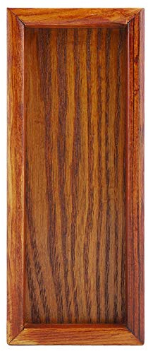 Bandeja de té de Madera, Bandeja de té Rectangular de Madera Japonesa Tradicional China, Bandeja de Aperitivos de Fruta de café, ampliamente Utilizada en restaurantes(Los 20 * 8cm)