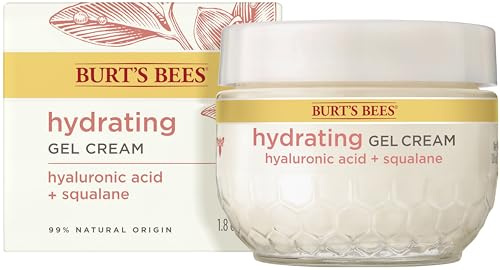 Burts Bees Truly Glowing Gel Cream for Unisex 1.8 oz Cream, White
