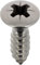 Vis à Tôle Tête Inox A4 Fraisée Bombée Pozidrive, 4.8mm x 16mm, DIN 7983, Lot de 15