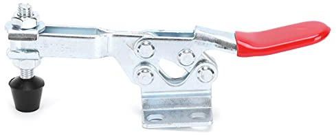 Pince Horizontale Rouge Antidérapante, Force de Serrage 230 Kg MC LD SD GH -225D Outil de Serrage à Bascule à Dégagement Rapide pour Fraisage Perçage Soudage