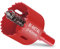 flintronic Hole saw, Lochfräse Set, 40MM Lochkreissäge, Bi-Metall-Lochsäge, 1 Bohrer,1 Mechanische Feder,1 Sechskantschlüssel, Lochsäge für Aluminium, Holz, PVC-Platte und Kunststoffplatte-1/4-Gewinde