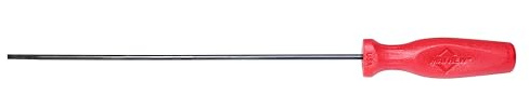 Mayhew Tools 27308 USA Slotted Screwdriver, Red, 1/8-Inch x 8-Inch