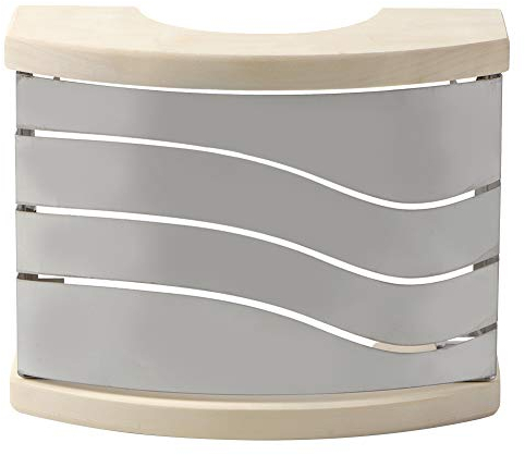 Pilipane Lampenschirm Für Saunaräume, Langlebige Lampenschirmabdeckung aus Edelstahl Und Holz Für Umgebungen Mit Hohen Temperaturen