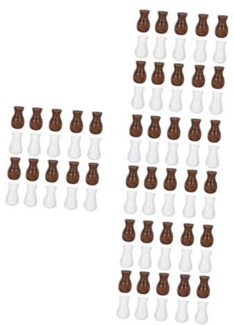 ULTECHNOVO Accesorios Colgantes De Madera Ventana Oscuro Cortina Manos Cable Estores Tirones De Cuerda Ciega Colgante De Cordón Ciego Partes De Persianas Piezas X 4