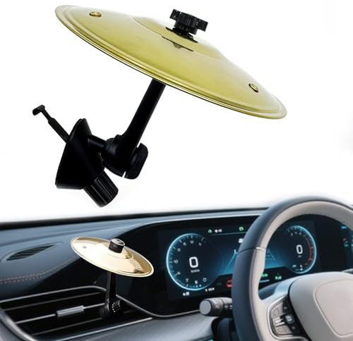 Car Cymbal Air Vent, Car Crash Cymbal, Drum Cymbal, Ingenious Design, Suitable For Various Car Air Vents, For Music Lovers