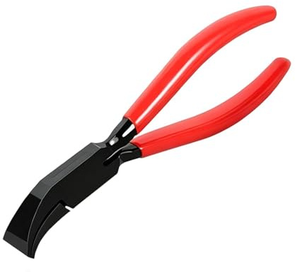 Pinza Per Piegare Gli Anelli, Con Acciaio Al Carbonio Manuale Robusto, 18x2,2 Cm, Strumento Di Formazione Del Metallo, Pinza Per Piegare I Fili, Scanalature Della Mascella Di Precisione, Per