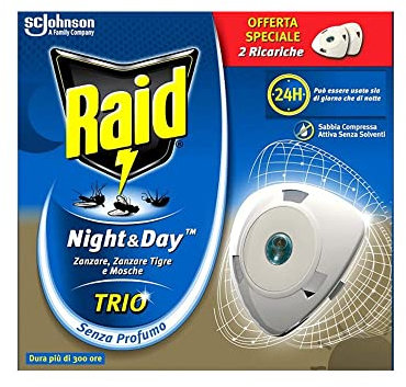 Raid night day moustiques électrique & & tigre double rec
