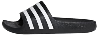 adidas Unisex niños Adilette Aqua Slides Kids, Core Black / Cloud White / Core Black, 32 EU