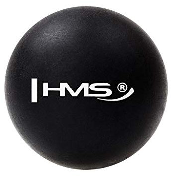 HMS Faszienrolle Faszienball Massageball Fitnessrolle # Balance Fitnessball Klein Rücken Wirbelsäule BLM01 6CM Schwarz