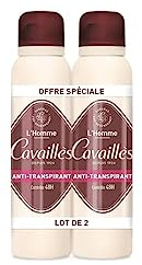 Rogé Cavaillès Absorb+ 48H herr anti-perspirant spray set med 2 x 150 ml