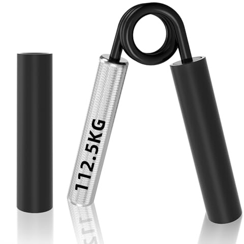 Kasifei Handtränare i metall, 112,5 kg, handtränare, underarmstränare, handtag, träningsutrustning för hemmet