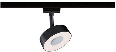 Paulmann 95589 3-Step-Dim Circle URail LED Rail spot 160lm 5W 3000K dimmable 230V Black matt Rail System
