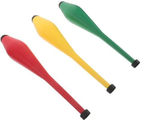 BESPORTBLE Lot De 3 Bâtons De Jonglage pour Enfants Bâtons Acrobatiques De Scène pour Enfants Jouets
