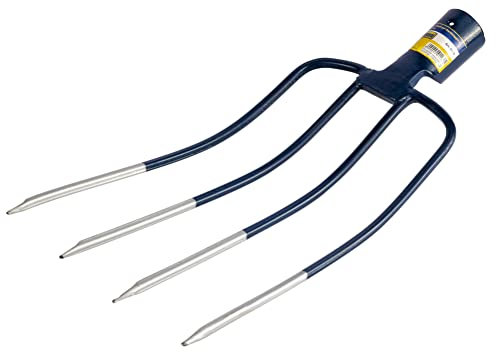 kippen 6029 Horca de 4 Dientes para jardinería y Agricultura