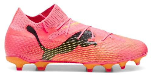 PUMA Future 7 Pro - Tacos de fútbol para hombre, para exteriores, color rosa, Naranja, 9