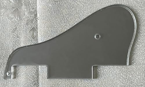Plektrumschutz für Gibson ES-339 Gitarren-Schlagbrett (1-lagig, silberfarbener Spiegel)
