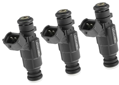 A ABSOPRO 3 stycken bil bensin injektionsmunstycke bränsleinsprutare tapppistol injektionsventil adapter ersättning 0280157127 artikelbyte