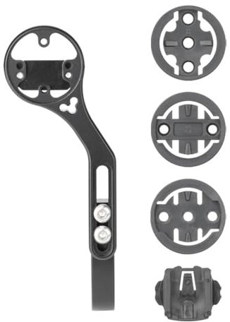 Support D'ordinateur de Vélo, Alliage D'aluminium Support Réglable pour Vélo À l'avant, Support D'ordinateur de Vélo pour Appareils GPS et Caméras d'action