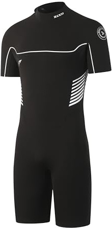 ZCCO Traje de neopreno corto para hombre y mujer, 3/2 mm, trajes cortos de neopreno para agua fría, CR Neopreno Trajes de buceo para buceo, surf, snorkel, kayak, deportes acuáticos