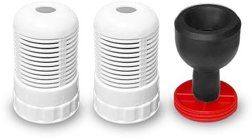 Seychelle Regular Replacement Filters for Gen 2 Dual Water Pitcher (Also Compatible with Alexapure Pitcher)