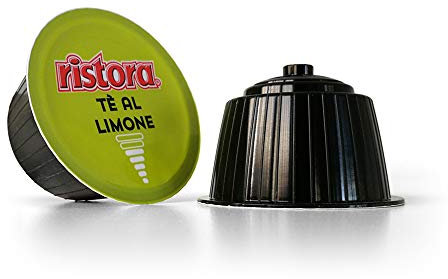 Ristora Capsule The Limone - Compatibili con le Macchine Nescafè* Dolce Gusto*- - 8 confezioni da 14 capsule [112 capsule]