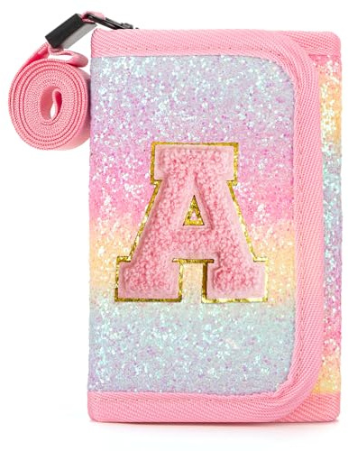 OYLOLA Birthday Gifts for 3 4 5 6 7 8 9 10 Year Old Girl Kids Wallet for Girls Small Girls Wallet for Kids Toddler Girl Gift (A, Colored)