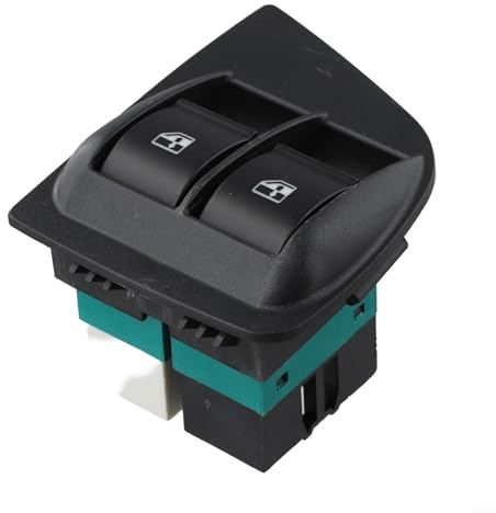 EXTRWORY Pulsante interruttore di controllo alzacristalli elettrico compatibile con Fiat Idea Musa 5 pin parte di ricambio OE 735417033