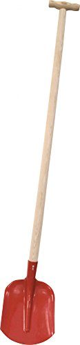 Emsländer Schaufel 26x22cm rot mit Eschen-T-Stiel 120cm