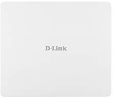 D-Link DAP-3666 Wireless AC1200 Wave 2 Dualband Outdoor PoE Access Point (bis zu 1200Mbit/s, MU-MIMO, IP68, Wand-/Mastmontage), weiß