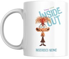 Tazza Inside Out In Ceramica 350 ml Una nuova emozione! Wow (Ansia)
