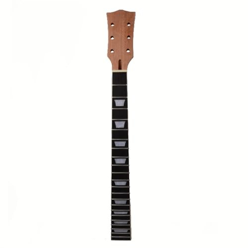 SXTYYH Mástil De Guitarra 22 Trastes Cabeza De Pala Barítono Caoba Lp Cuello De Guitarra Eléctrica Sin Terminar Palosanto Diapasón for St Guitar Parts
