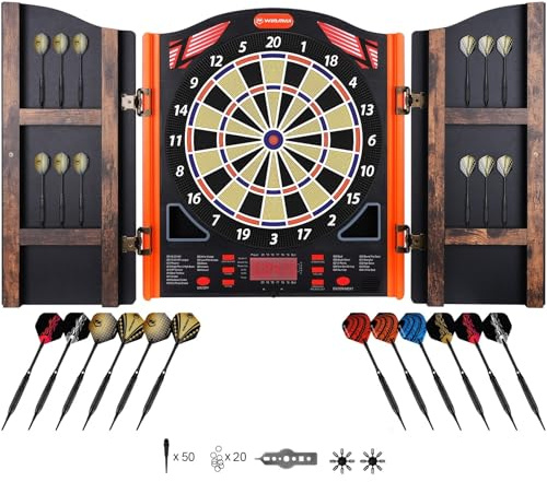 WIN.MAX elektronisk darttavla med mjuk spets darttavla set
