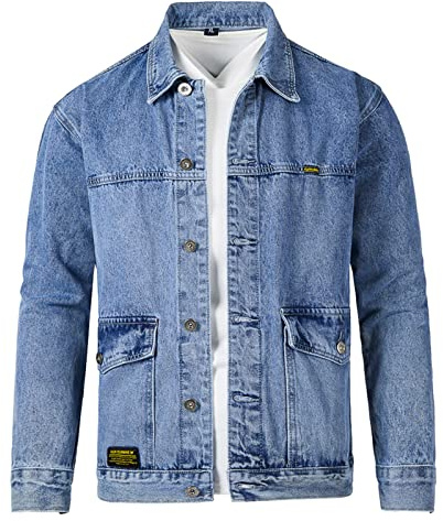 Blousons Homme Veste Jean Homme Blouson Aviateur en Lin Vestes De Costume Grande Taille Manteaux Ete Legere Perfecto Cuir Chemise Baseball Parka Hiver Longue Simple Blazer Demi Saison Oversize Beige