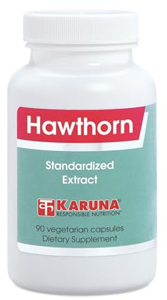 Karuna Hawthorn 300mg 90 Vegetarian Capsules
