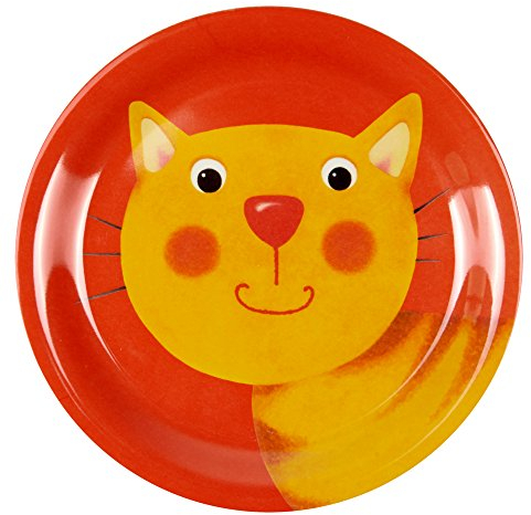 Die Spiegelburg 13226 Kleiner Melamin-Teller Katze Freche Rasselbande