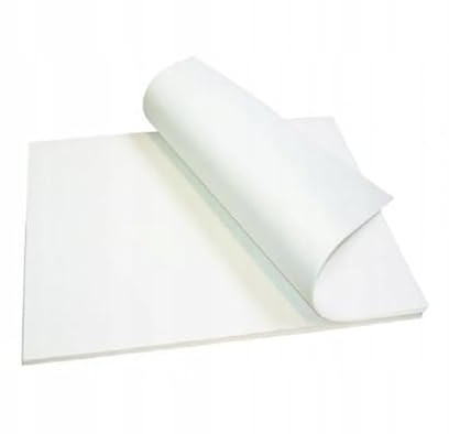 Zellulose-Filterpapier 45x56 cm – 5 Stück | 84g/m² Quadratische Filterblätter für Flüssigkeitsfiltration | Robust, biologisch abbaubar, Labor & Industrie