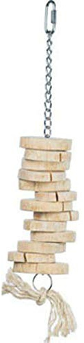 Prevue Pet Products 62820 Medium Chips N Chomps Bird Toy, Natural Wood - Pack of 72