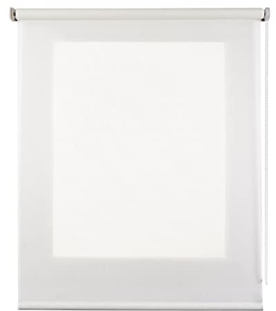 Estores Enrollables Translucidos para Ventanas y Puertas Estor Enrollable Traslucido Liso Cortinas translucidas para Salon Dormitorio Cocina Oficina ¡hasta 200cm de Ancho! Blanco 140 x 250 cm