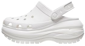 Crocs Unisex 207988-6ubClog, White, 39/40 EU