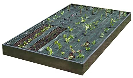 Hortaljardí - Huerto en casa ecológico - Acero corten Inoxidable - Huerto en el jardín - Kit Cultivo en Suelo - Huerto Urbano Grande Exterior - Embellece tu Jardin - Bancal (286 x 150 x 20 cm)
