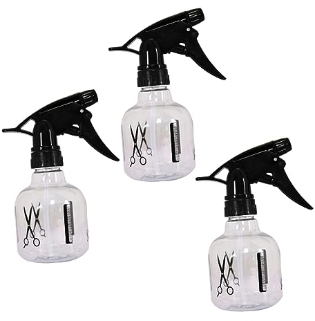 minkissy Bottiglie Spray Da 3 Pezzi Strumento Per Parrucchieri Bottiglia Vuota Spruzzatore Multifunzionale Bottiglia Spray Per Parrucchieri Spruzzatore Per Taglio Di Forbici